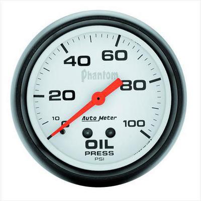 Auto Meter Phantom Electric Oil Pressure Gauge - 5827
